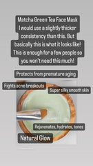 Cheeky Herbs Matcha Green Tea Face Mask