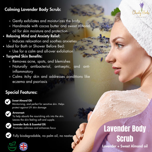 Calming Lavender Body Scrub